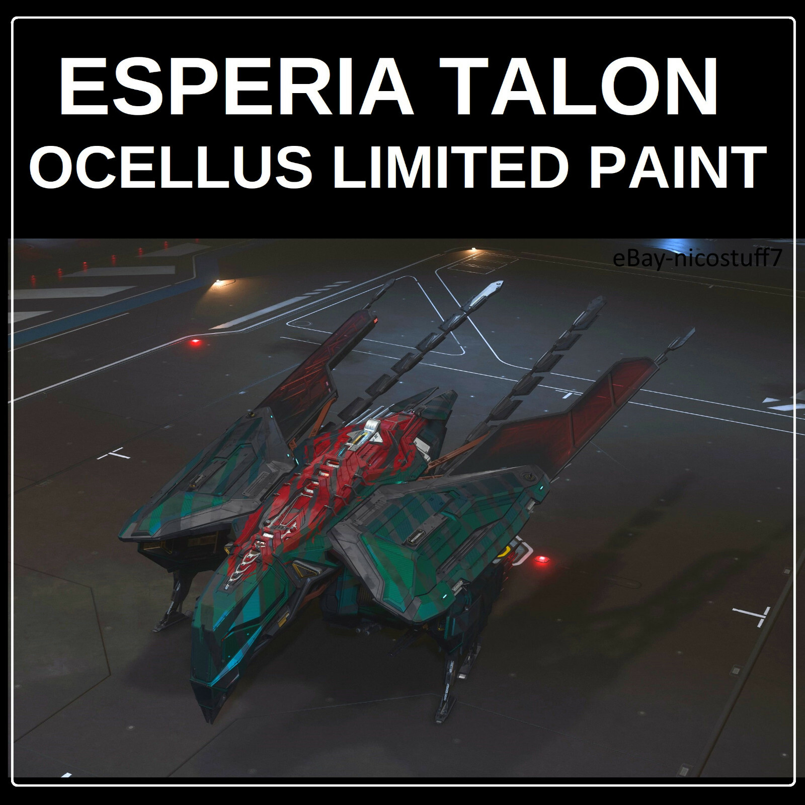 STAR CITIZEN PAINTS – ESPERIA TALON – OCELLUS LIMITED PAINT / SKIN