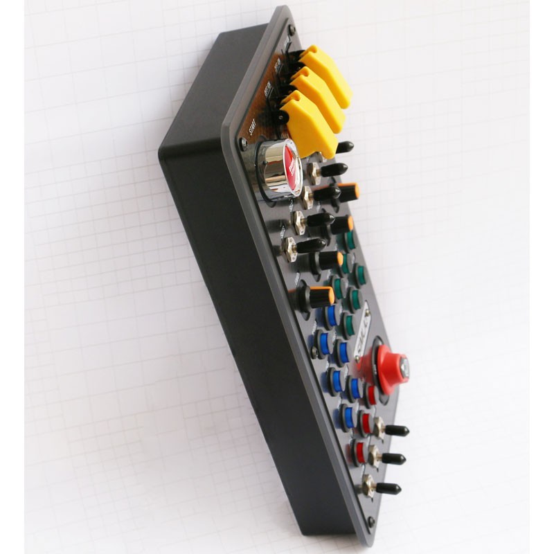 New SimLJQ Multifunctional Large Button Box Racing Game Simulator Control Box