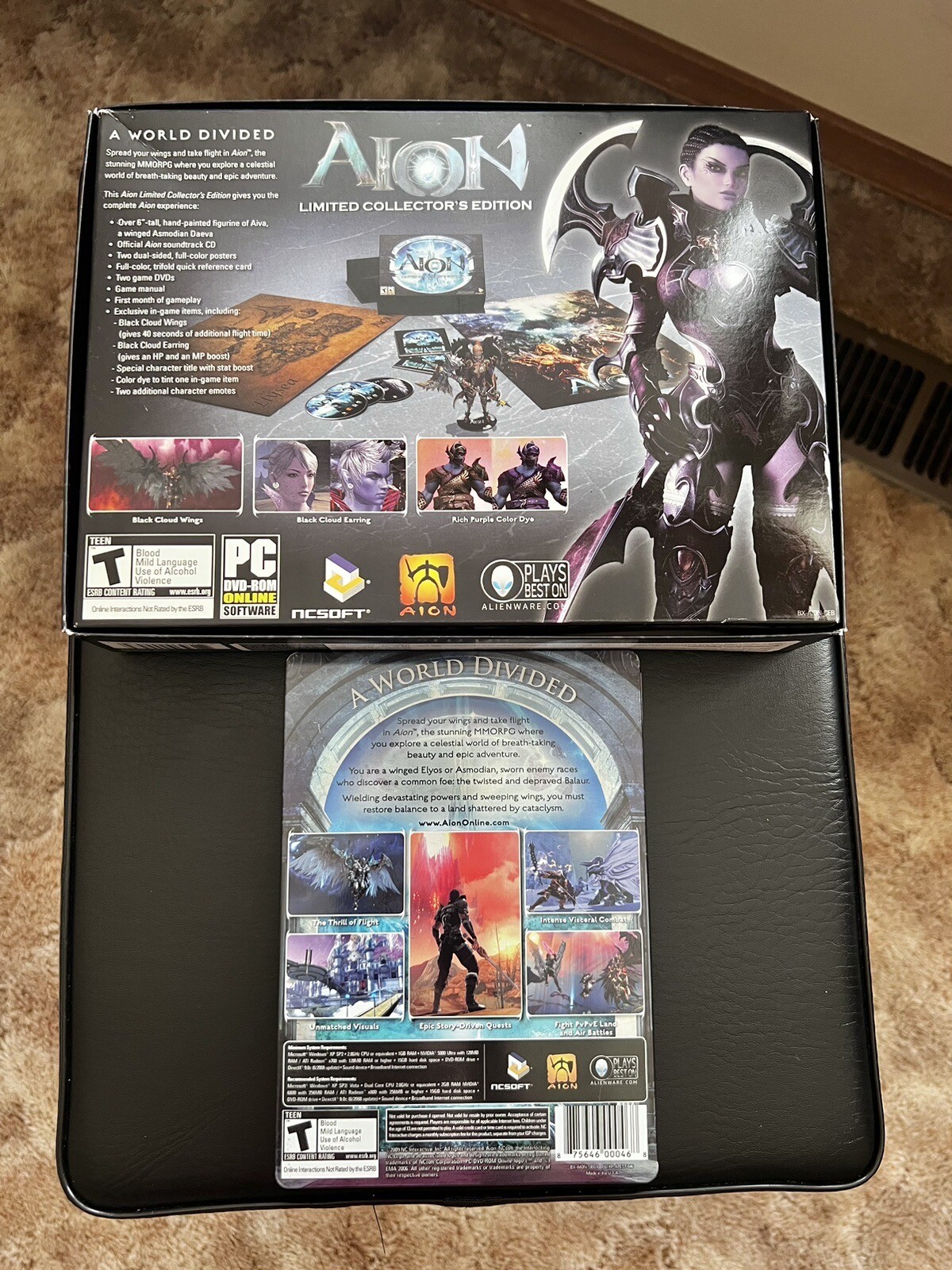 Aion Collectors Edition Steel book Poster Figure