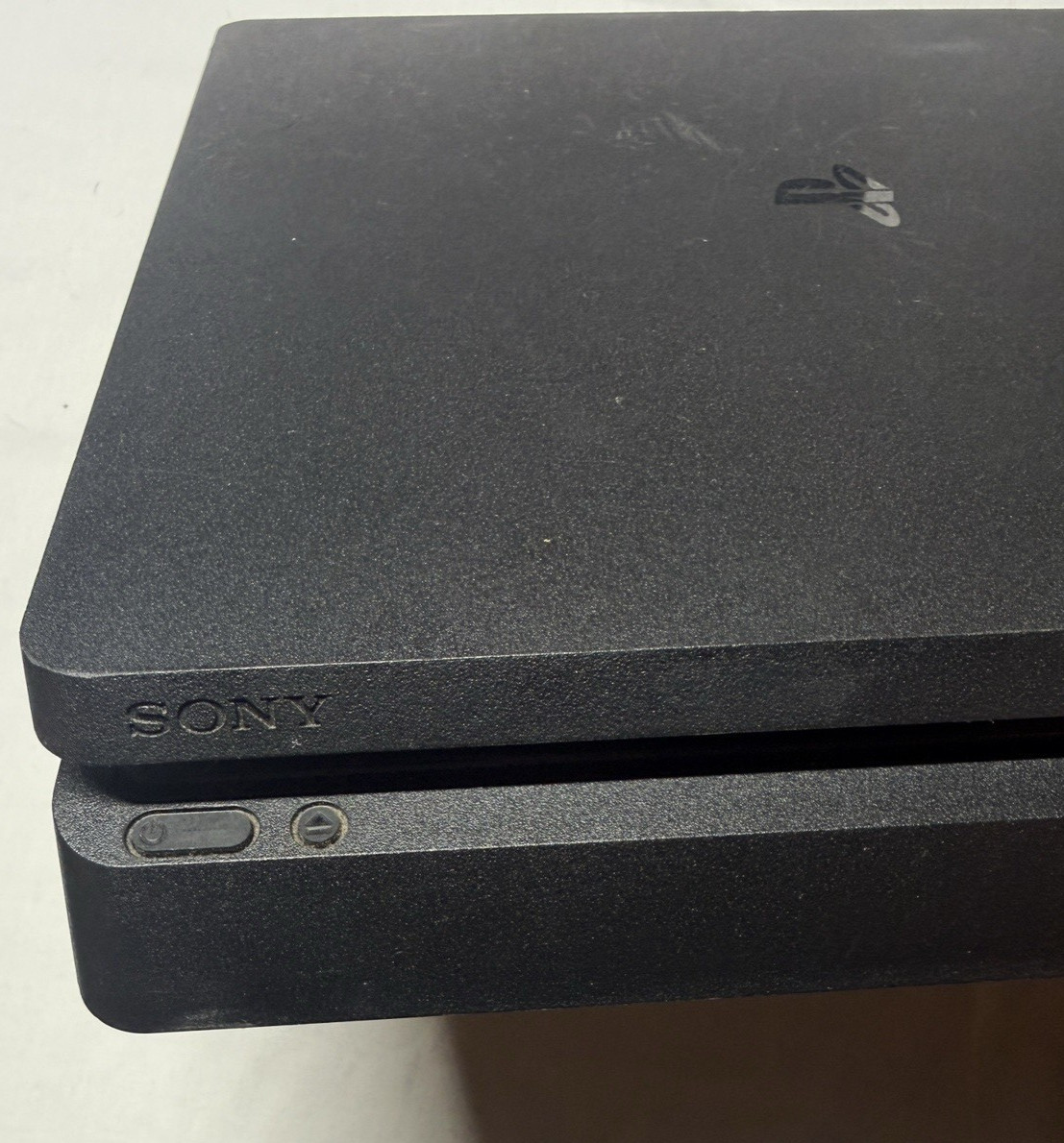Sony PlayStation 4 PS4 Slim Black CUH-2215B Powers on / Initialized Console Only