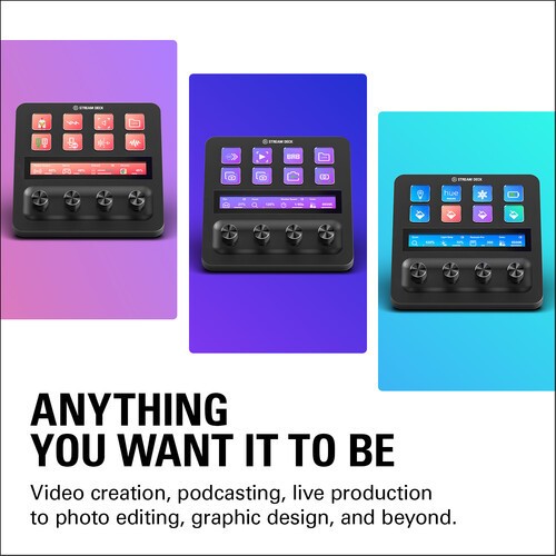 Elgato Stream Deck Plus – (Black) 20GBD9901