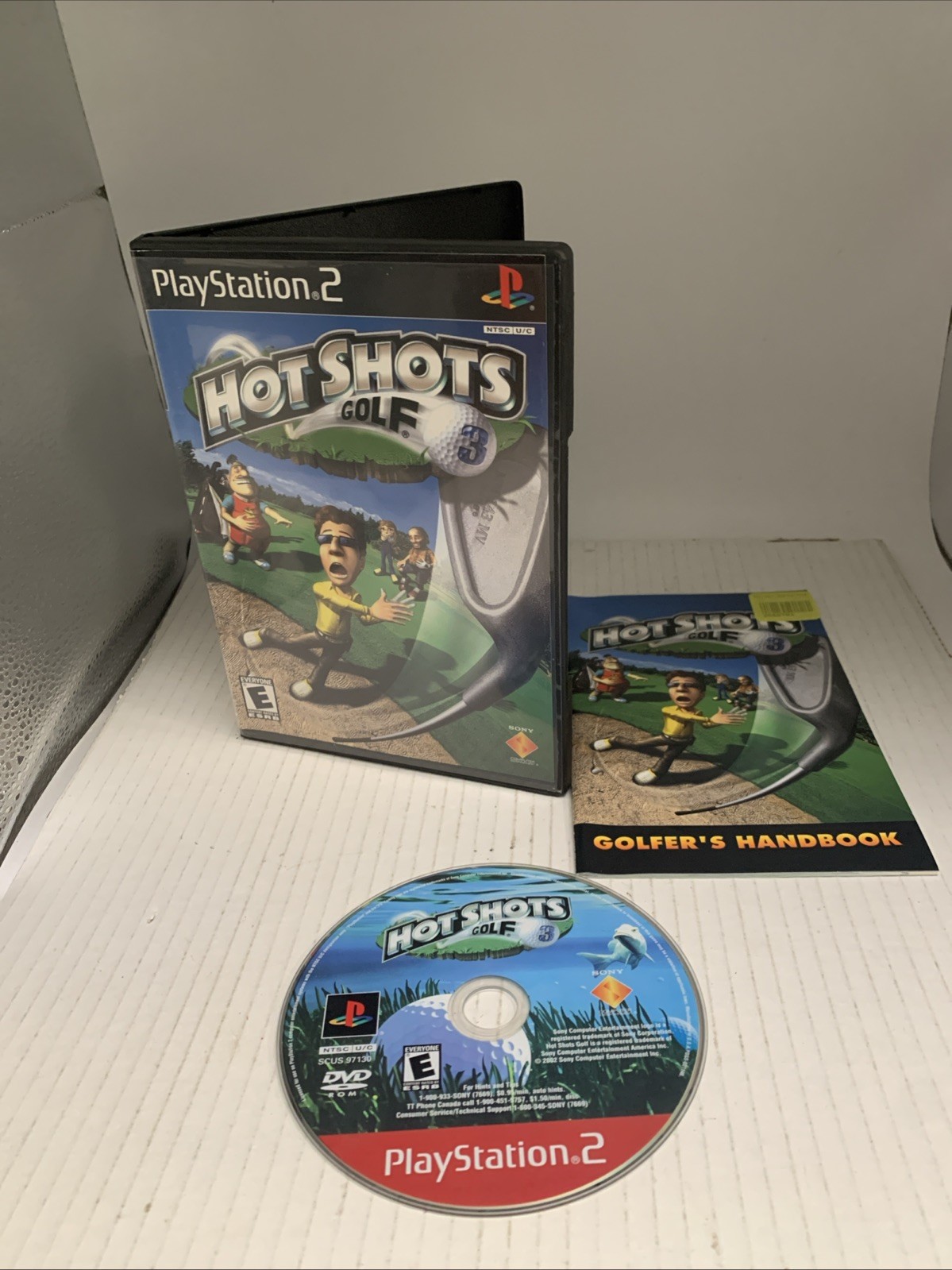 Mint Condition Hot Shots Golf 3 (Sony PlayStation 2 PS2) Compete More In Store