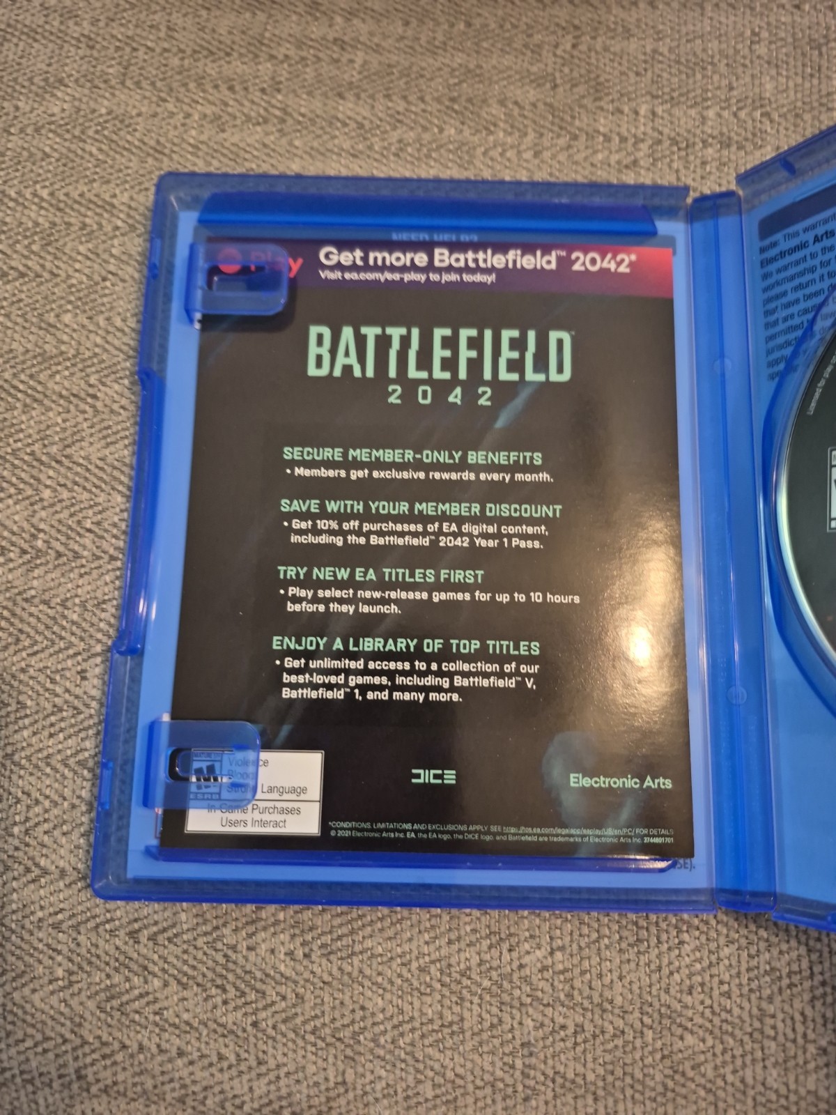 Battlefield 2042 PS5 Shooter Battlefield Series Multiplayer M