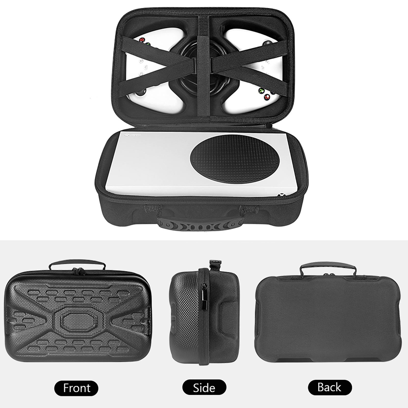 Black Storage Bag Travel Carrying Case For Xbox Series S Game Console&Controller