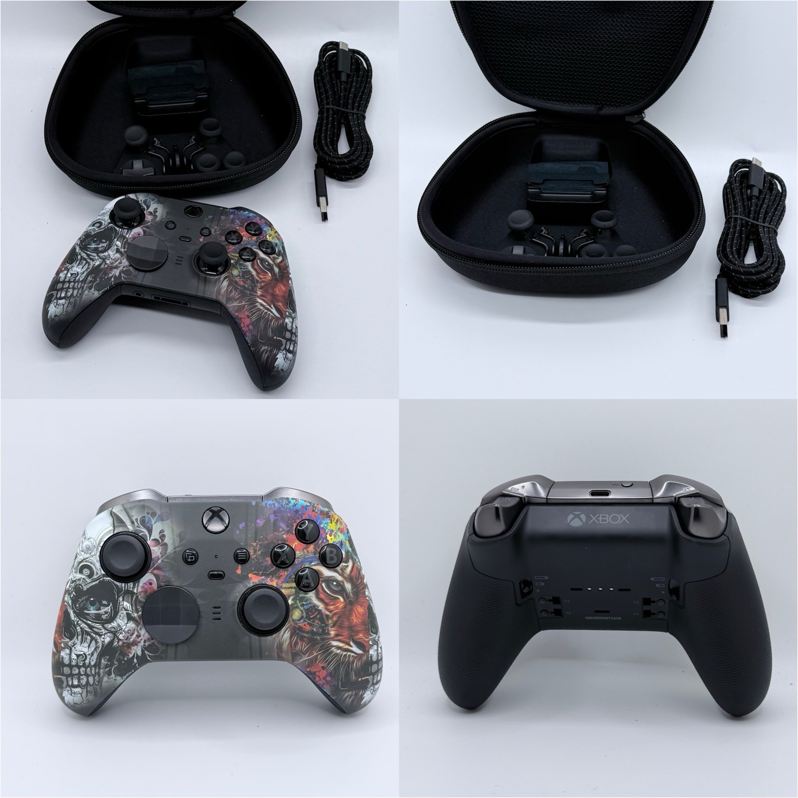 Microsoft Xbox Elite Series 2 TMR 720 Gulikit Wireless Controller – Tiger/Skull