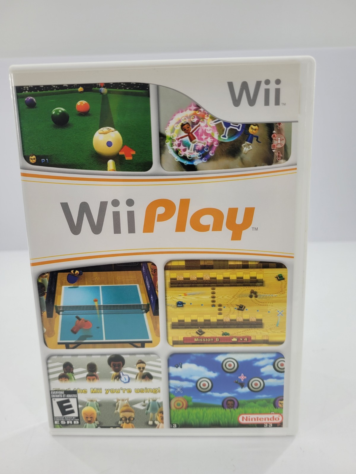 Nintendo Wii Play Wii E NTSC-U/C Sports Mixed Sports Game Disc w/ Case Manual. 1