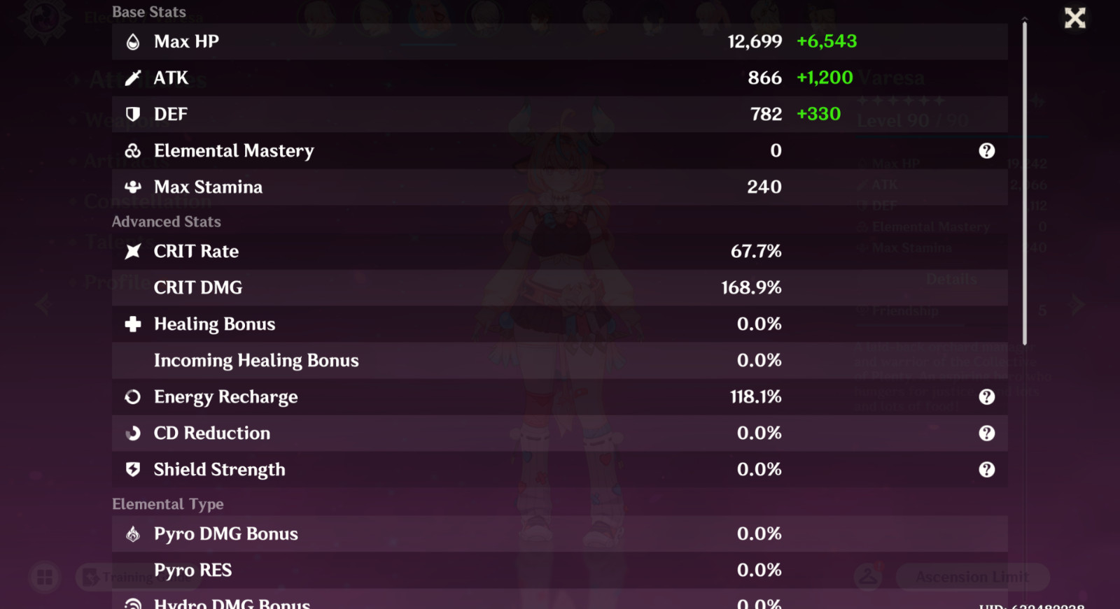 Genshin Impact AR 60 America – Arlecchino C1 – Hu Tao C1 – Emilie C1 – Linnea