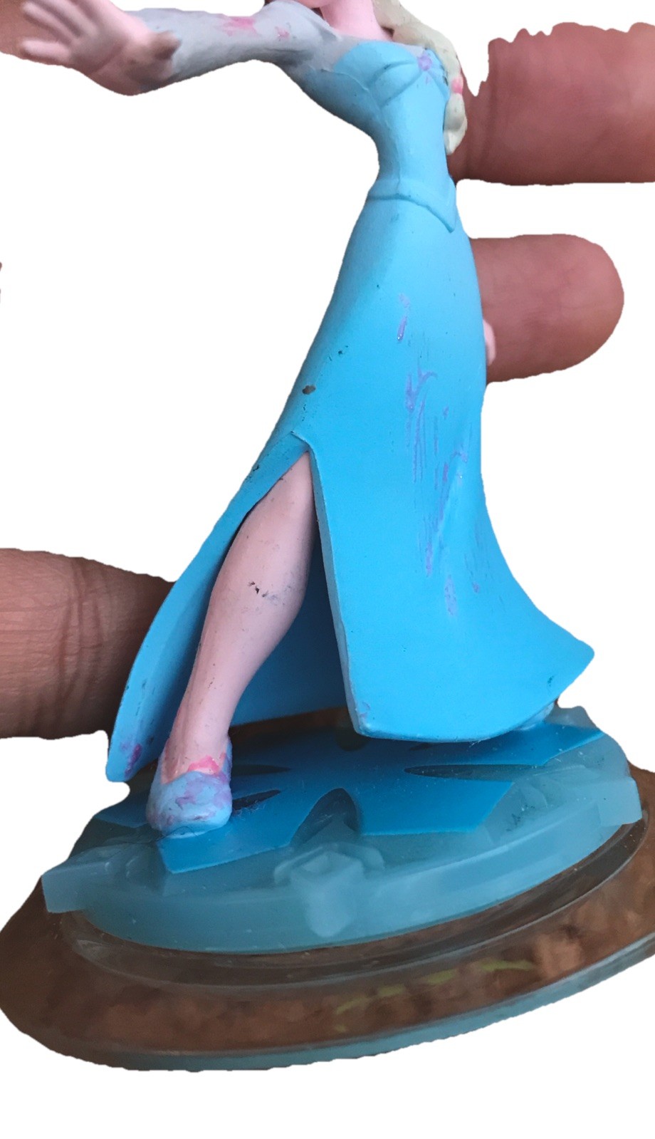 Disney Infinity Video Game Frozen Elsa & Anna Figures *See Description And Pix*