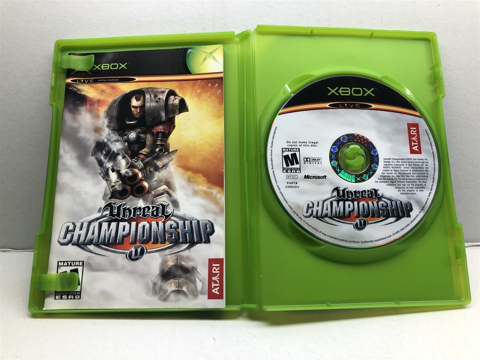 Unreal Championship (Microsoft Xbox, 2003) Complete Tested Working – Free Ship
