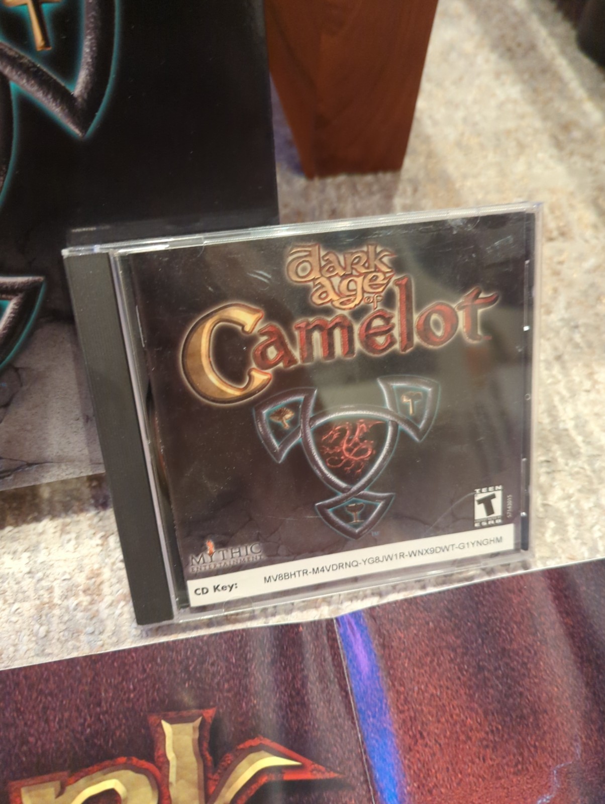 Dark Age of Camelot 2 Copies (PC, 2001) PC Big Box w/ Poster And Map