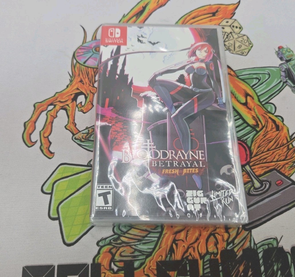 BloodRayne Betrayal: Fresh Bites Nintendo Switch 2022 NEW SEALED Free Shipping