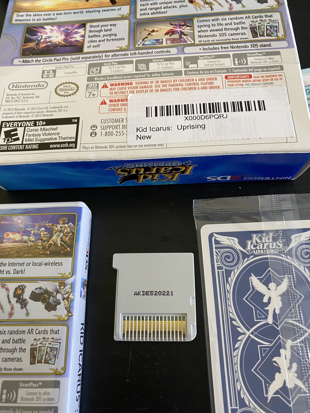 Kid Icarus: Uprising (Nintendo 3DS, 2012) Game – Tested