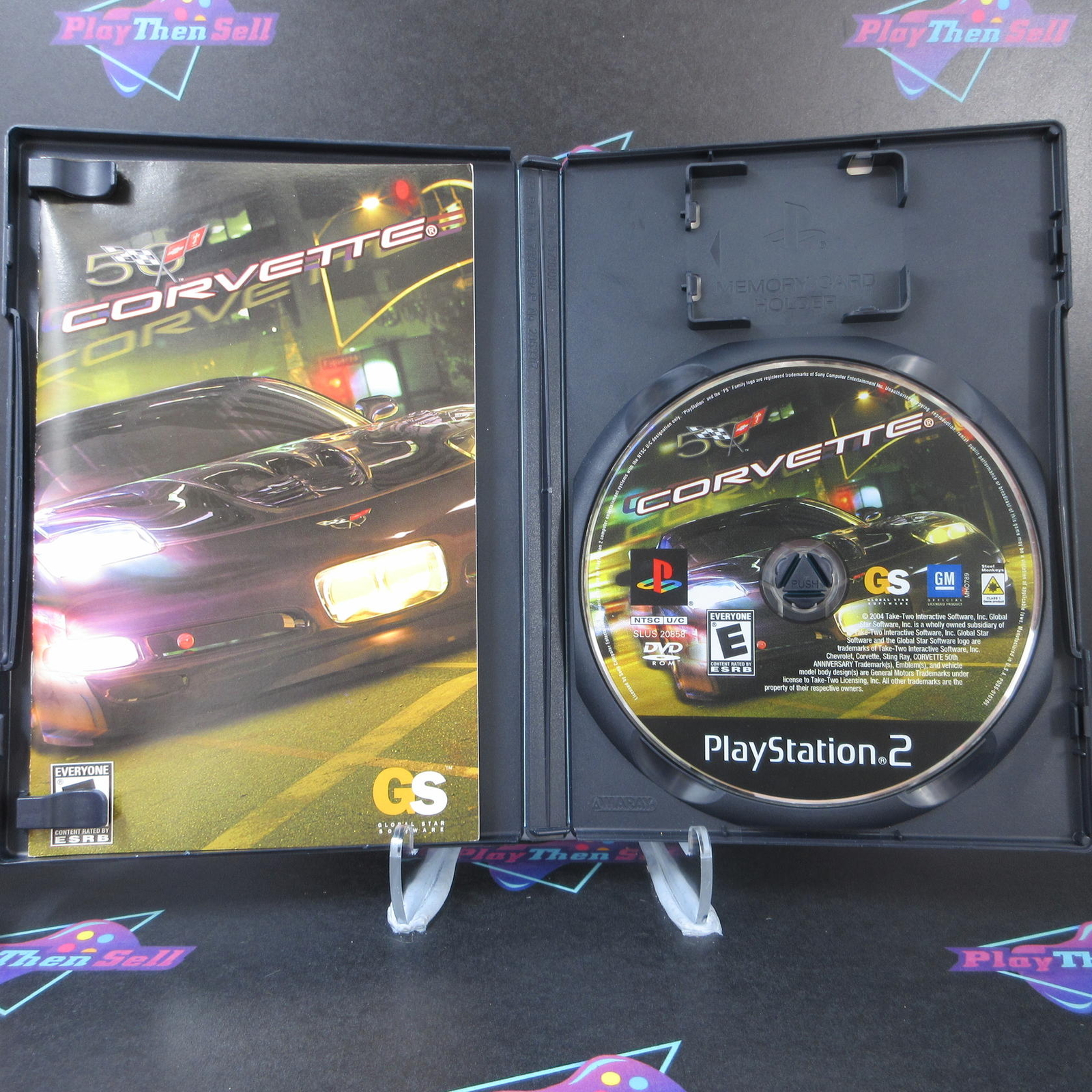 Corvette PS2 PlayStation 2 Complete – 1 Year Warranty VG