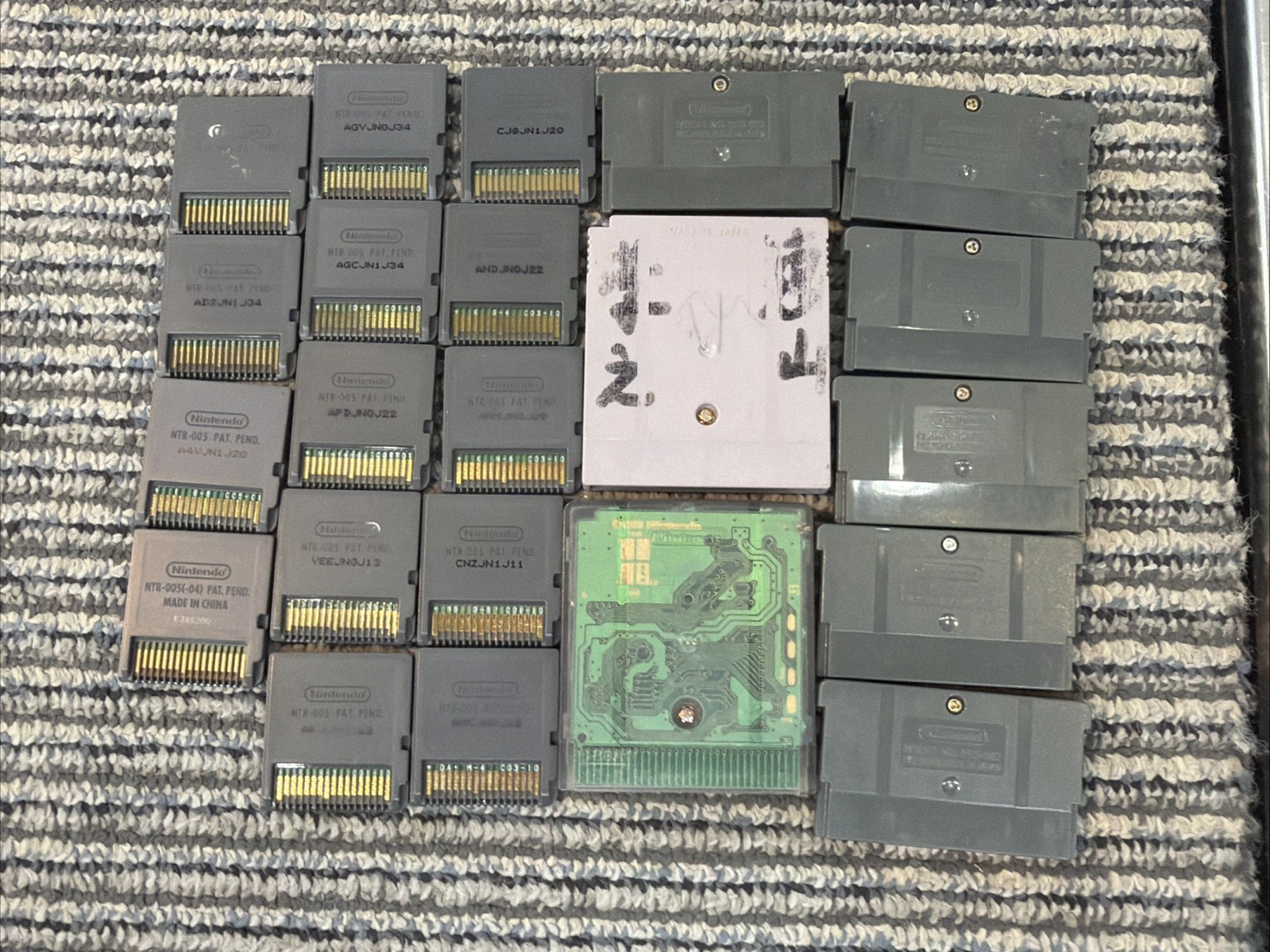 Lot Japanese Nintendo DS GBA GBC Lot Of 22 Ace Attorney Mario KH Pokemon Etc.