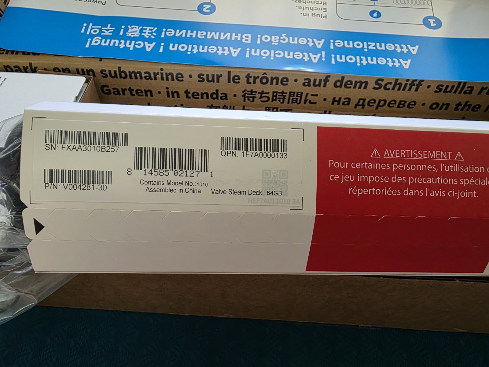 Open-Box** Valve Steam Deck Black 64GB