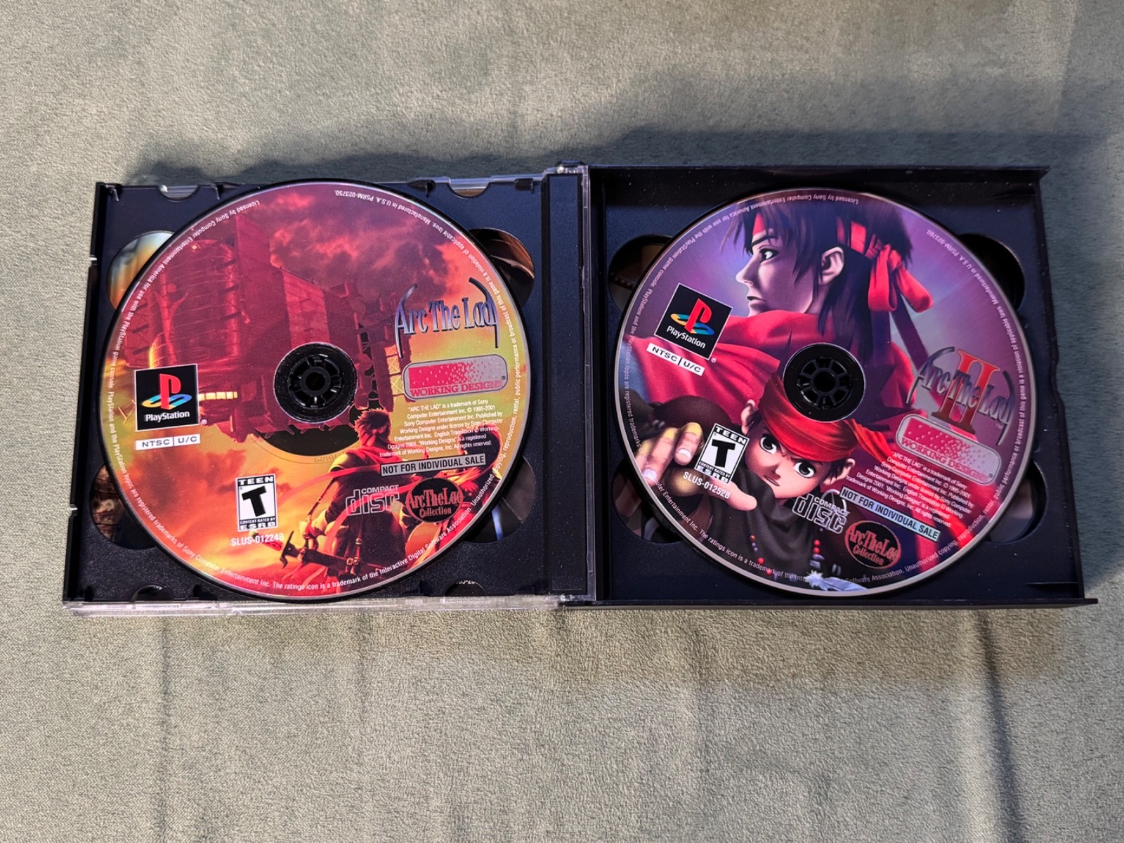 Arc the Lad Collection Complete with Manual and Omake Box