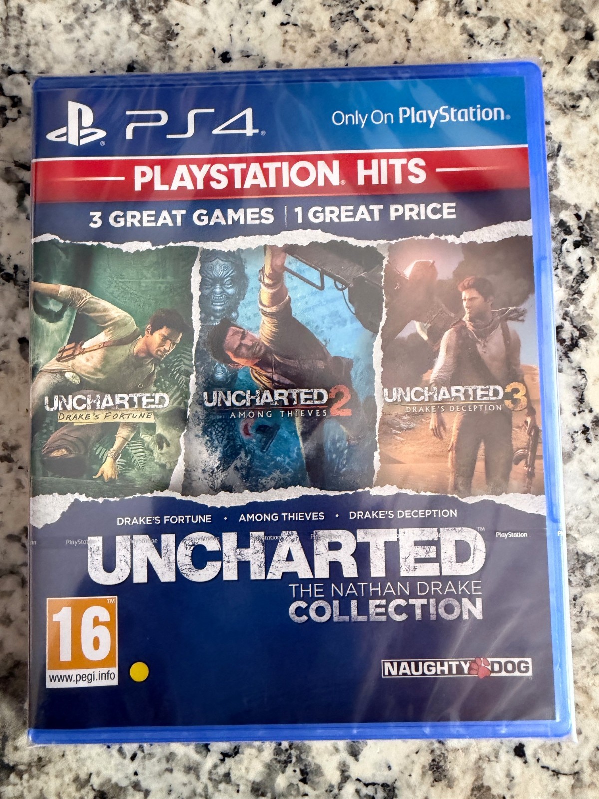 Uncharted the Nathan Drake Collection PS4 Brand New Factory Sealed PlayStation 4