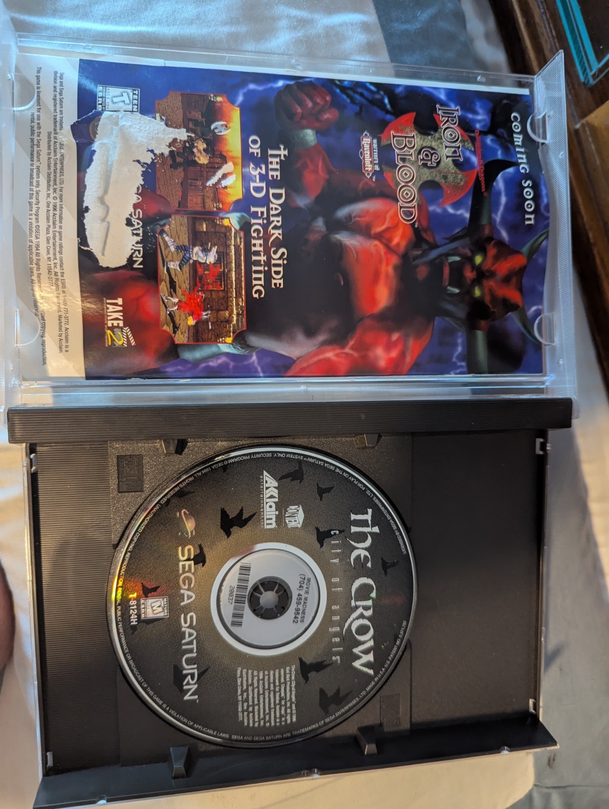 The Crow: City of Angels (Sega Saturn)