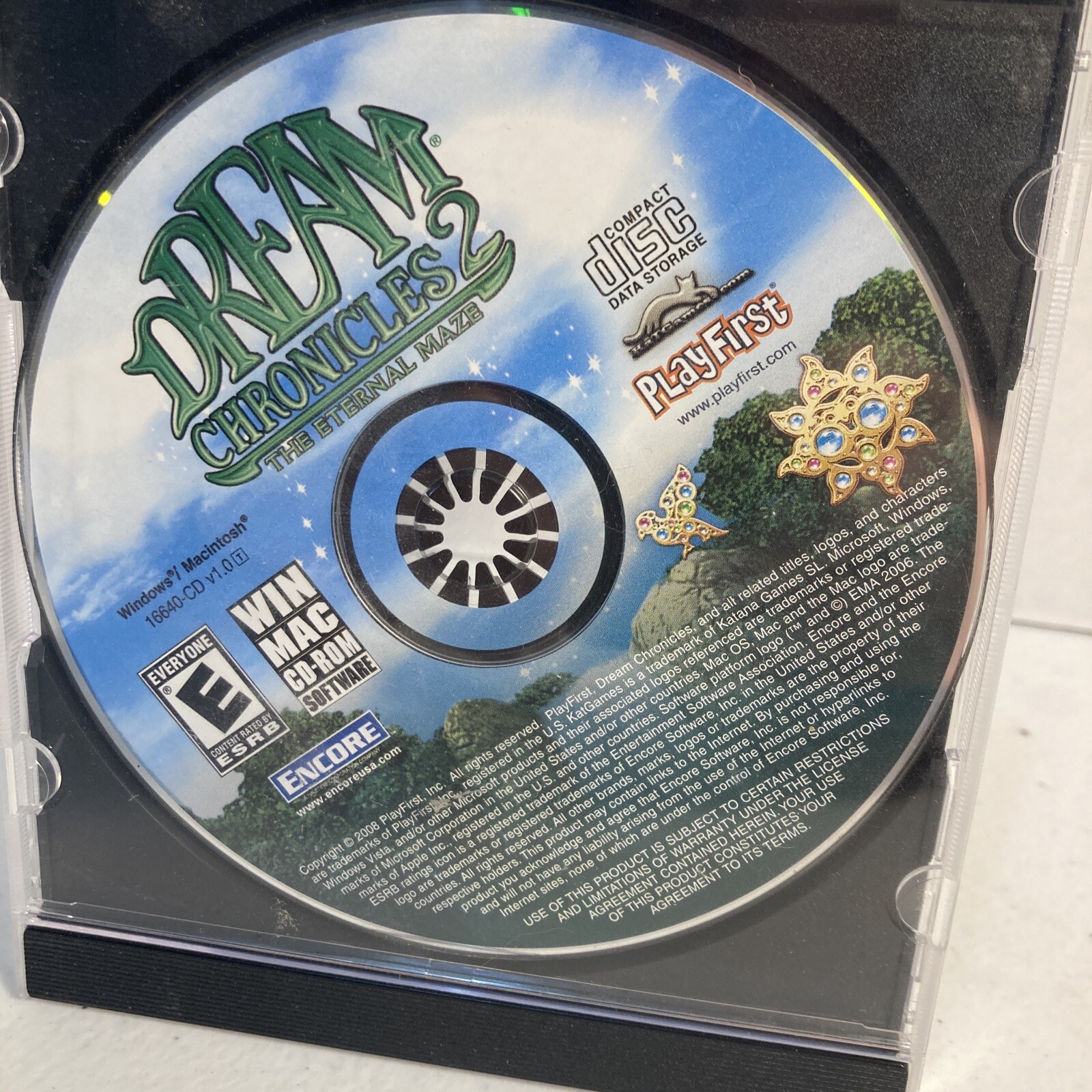 DREAM CHRONICLES 2 The Eternal Maze Adventure PC MAC Game Disc Only