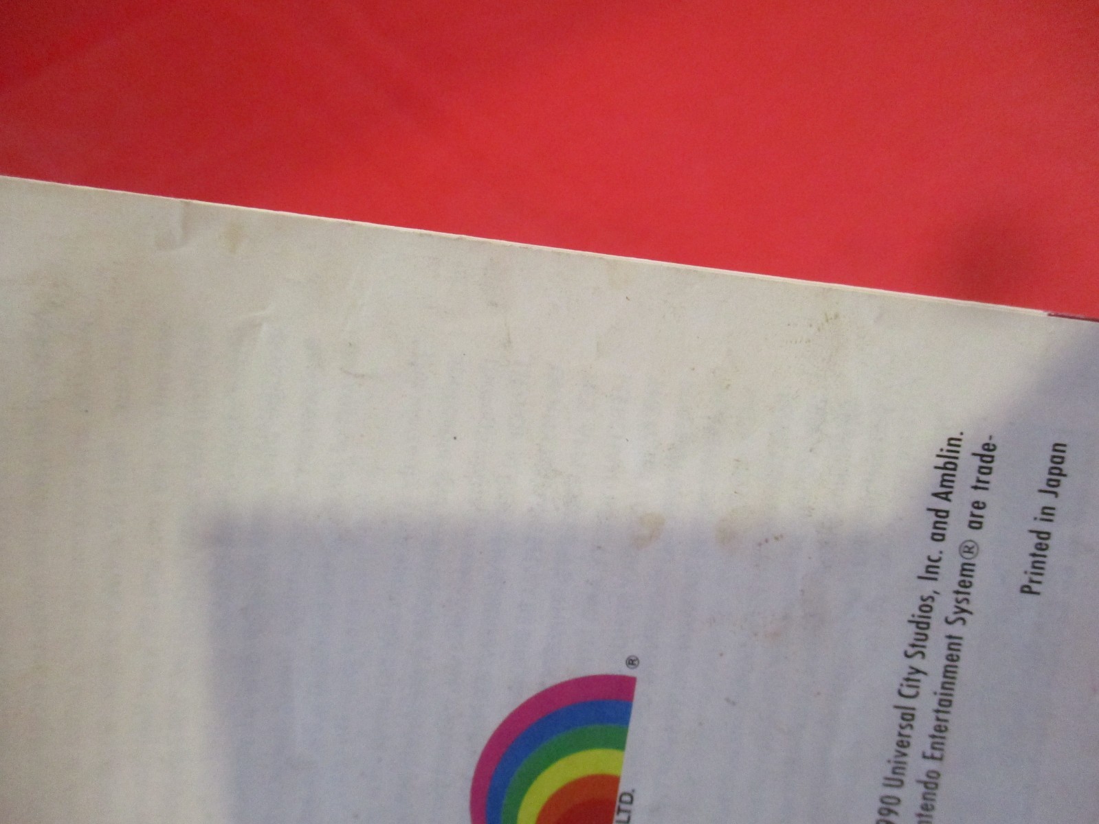Dr. Chaos Nintendo NES Instruction Manual Booklet ONLY