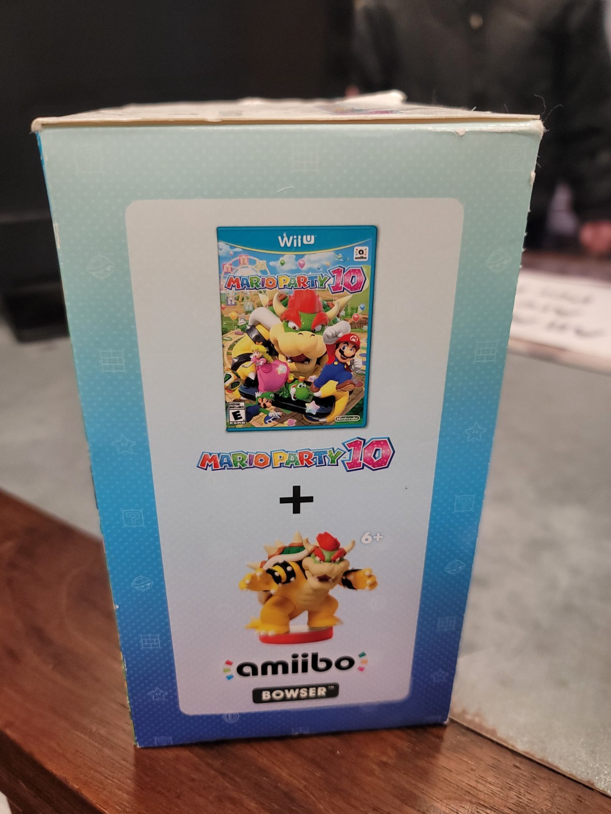 Mario Party 10 + Bowser (Nintendo Wii U, 2016) Box Amiibo **New Open Box**