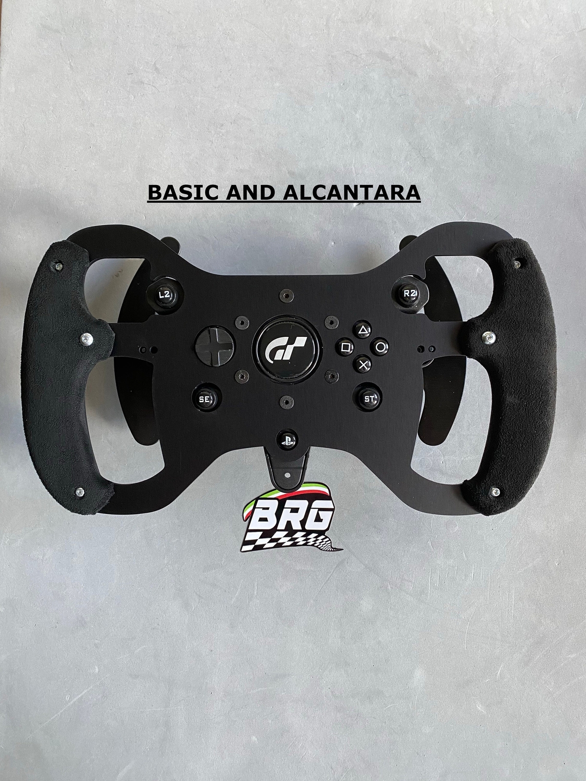 Aluminium and Alcantara F1 Open Wheel Mod for Thrustmaster T300 RS/RS GT