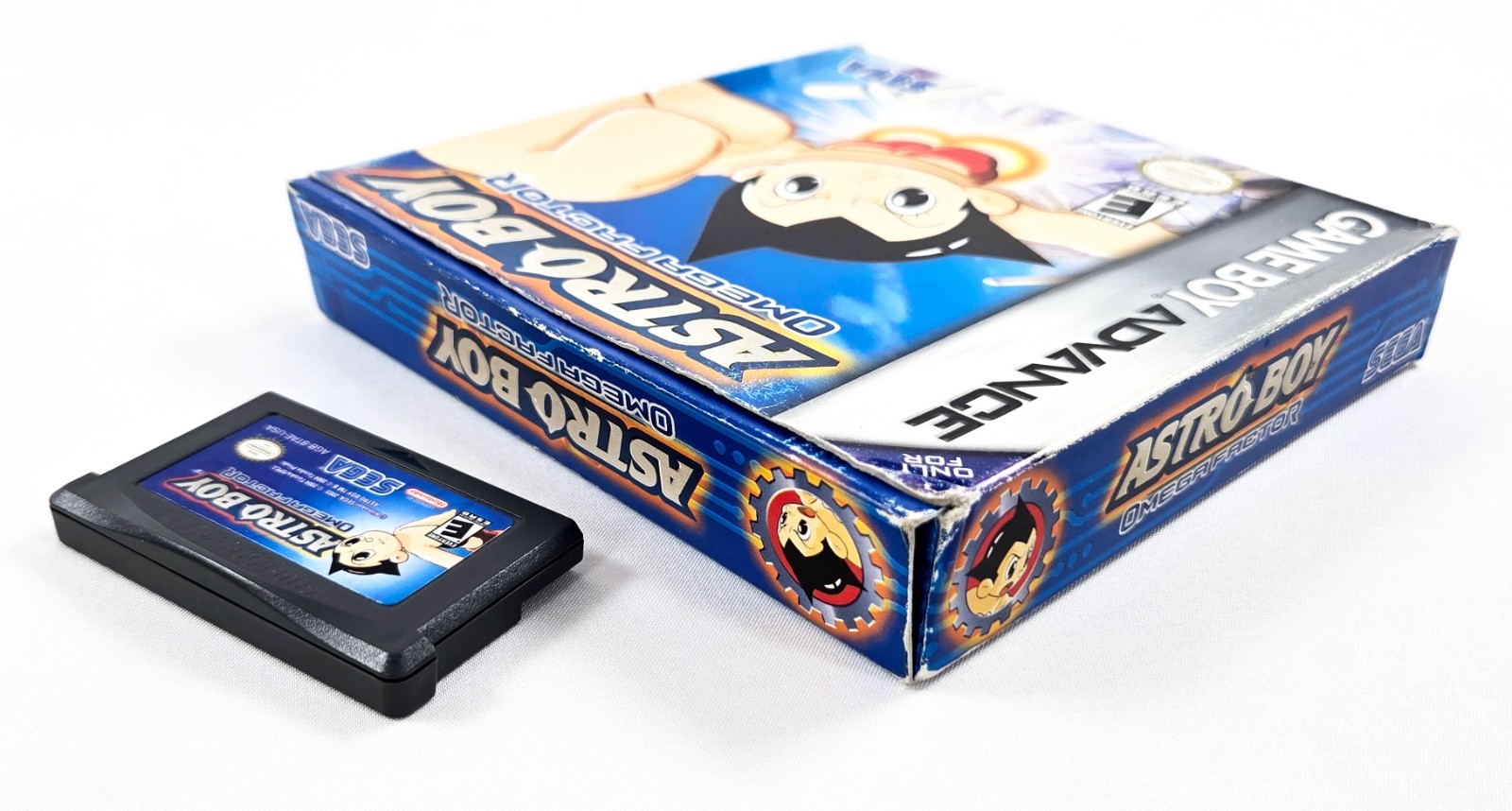 ASTRO BOY OMEGA FACTOR COMPLETE CIB 2004 Authentic Nintendo Game Boy Advance GBA