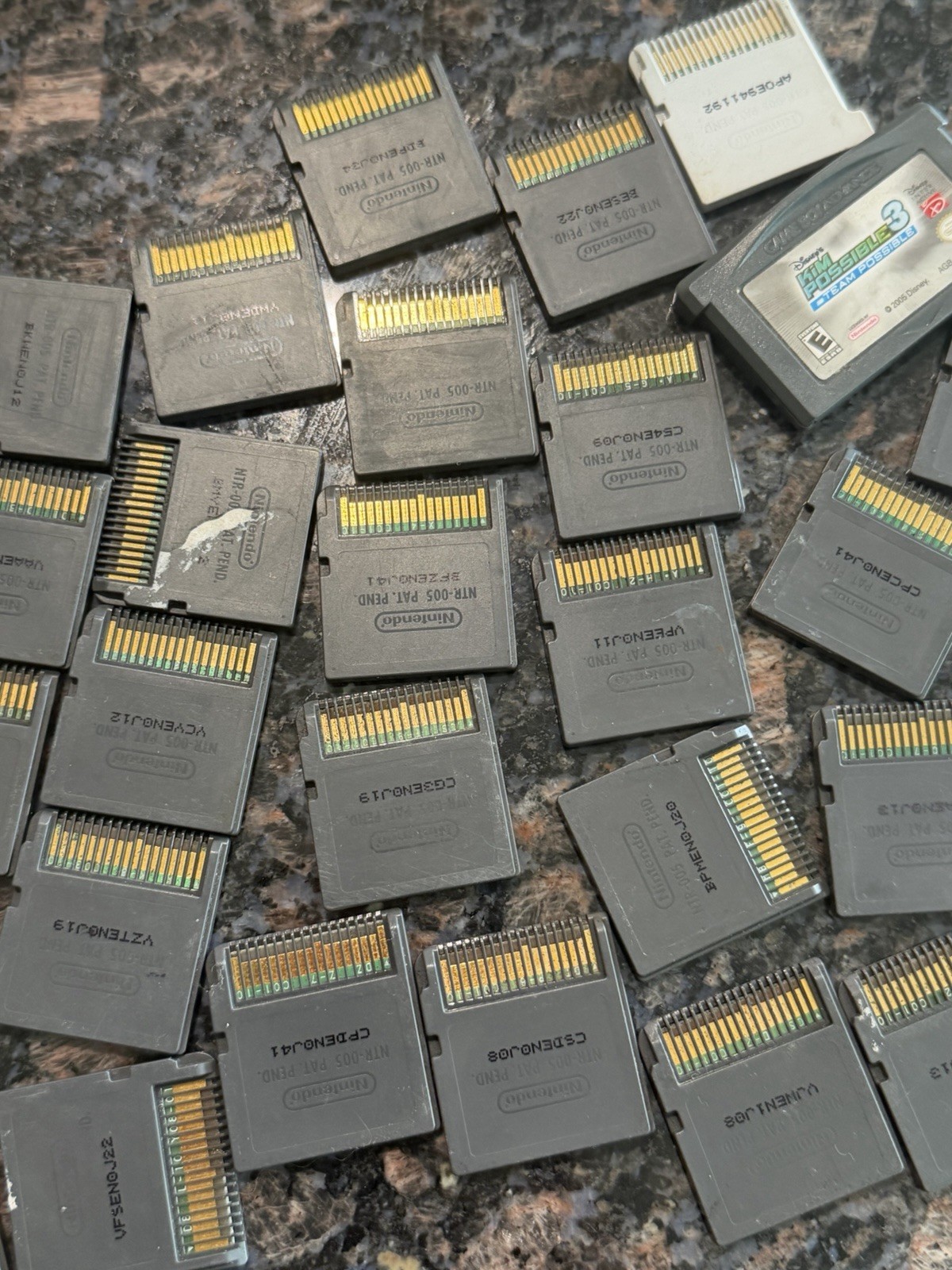 Lot of 34 Nintendo DS/ 3DS Gameboy Advance Video Games Cartridges Only