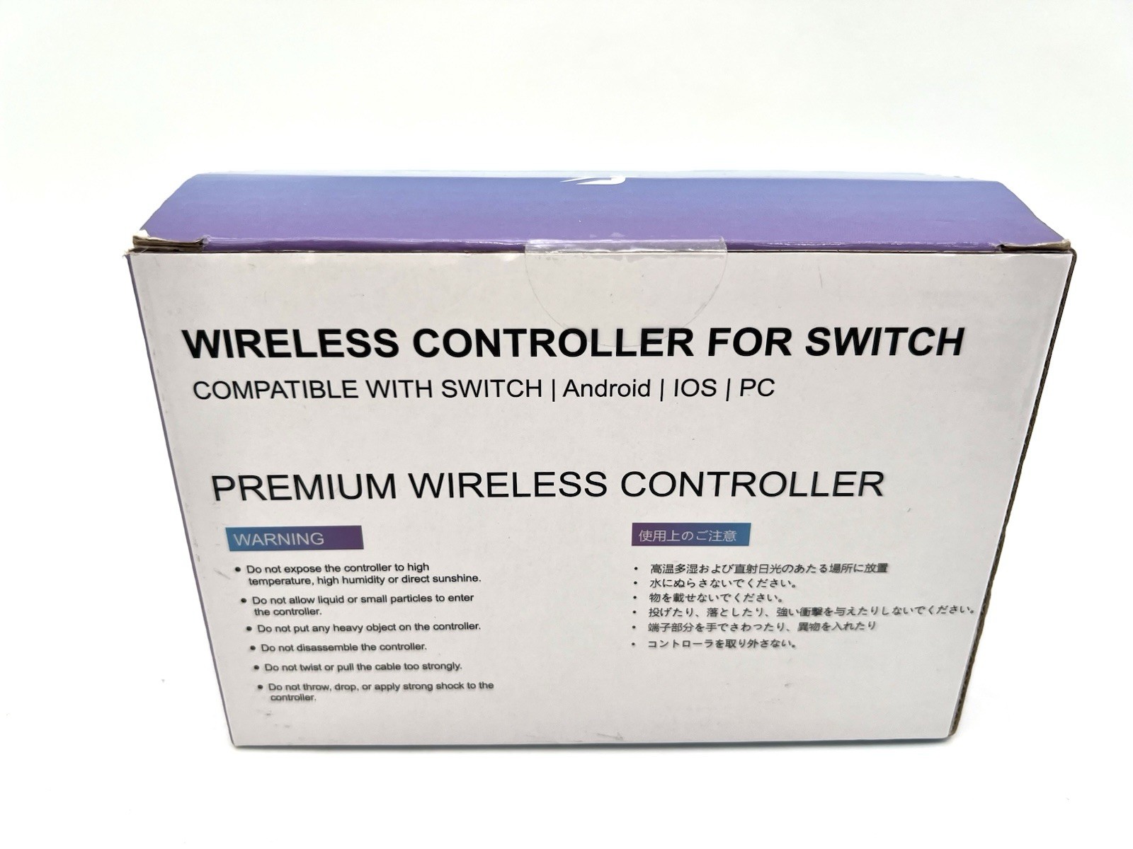 Wireless Bluetooth Controller for Switch Android iOS PC New in Box