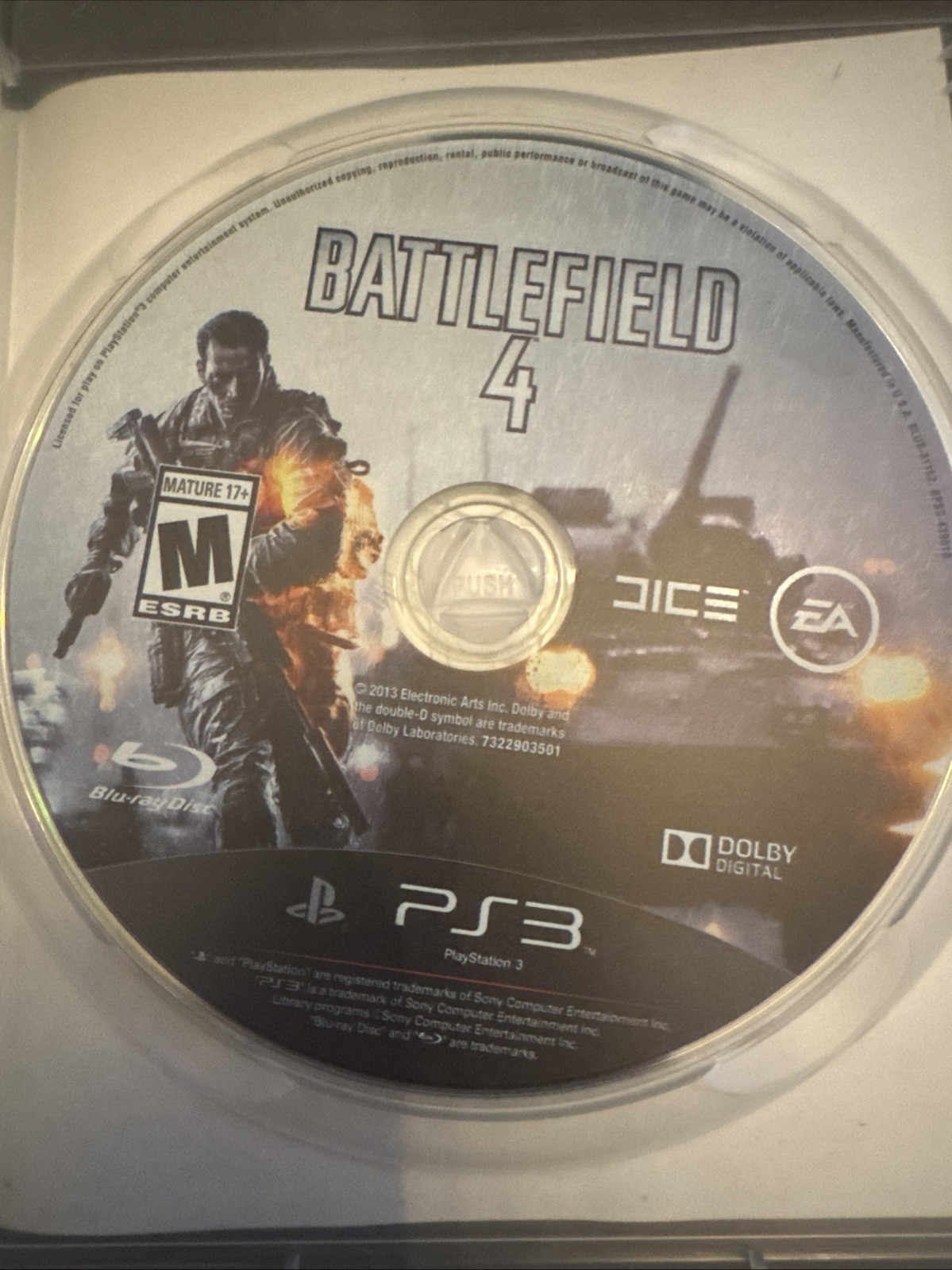 Battlefield 4 (Sony PlayStation 3, 2013)