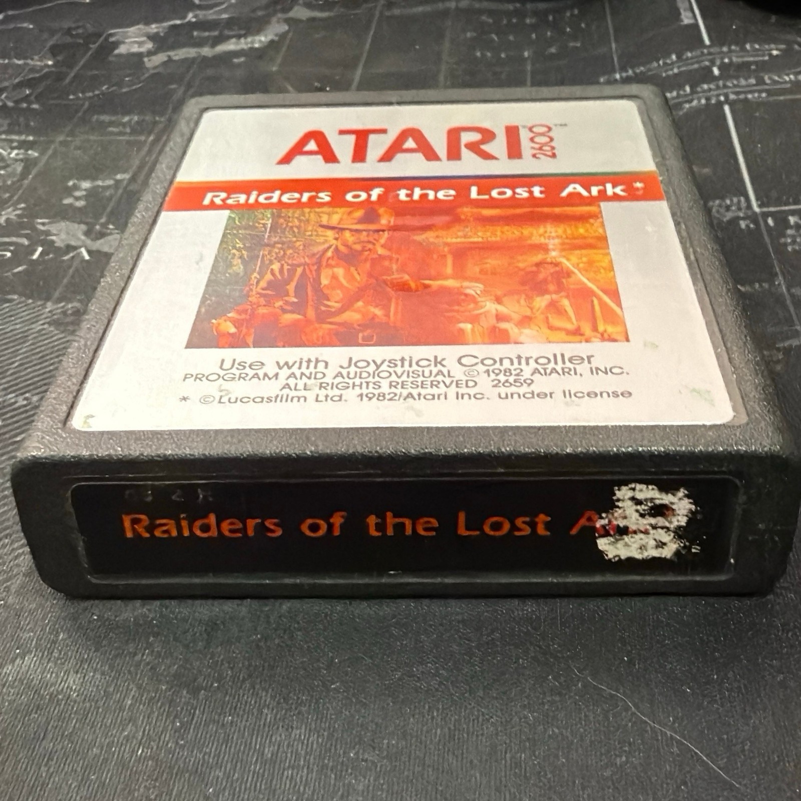 Raiders of the Lost Ark (Atari 2600, 1982) Cart Only
