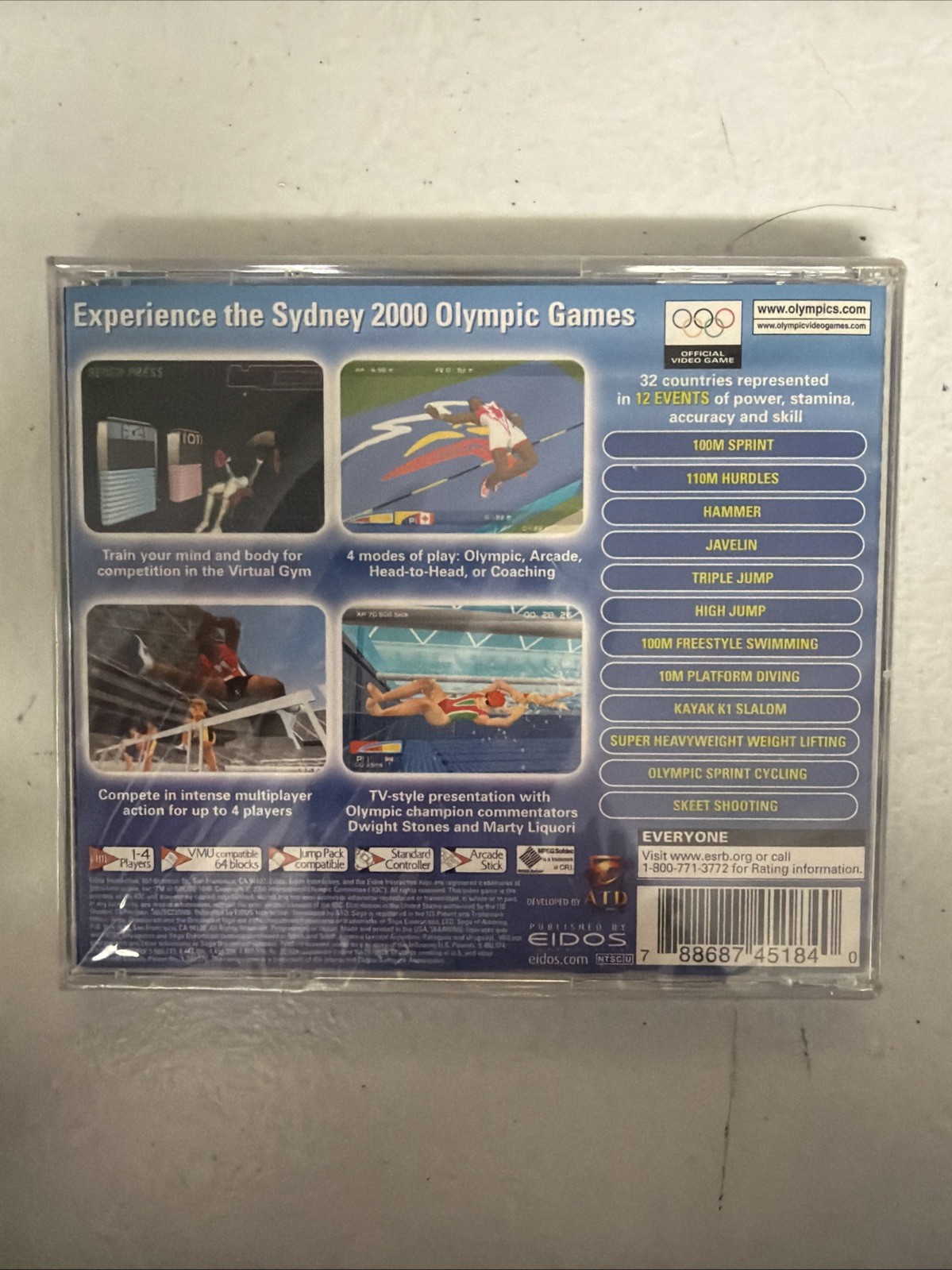 2000 Sydney Olympics BRAND NEW FACTORY SEALED SEGA DREAMCAST GAME EIDOS
