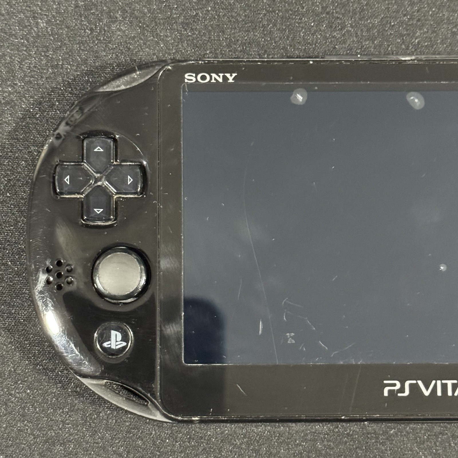 Sony PlayStation Vita Slim PS VITA PCH-2001 Black Console Tested Working W/ 8gb