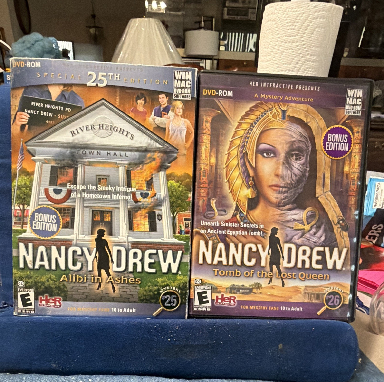 Nancy Drew PC/Mac DVD-ROM And Windows Bonus Edition Games Lot of 8