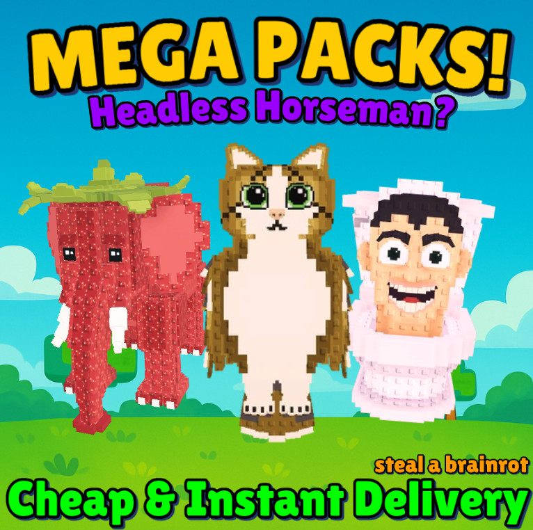 [🟢ONLINE] 🎆 SUPER PACKS! | DRAGON | sab | GARAMA | Steal a Brainrot