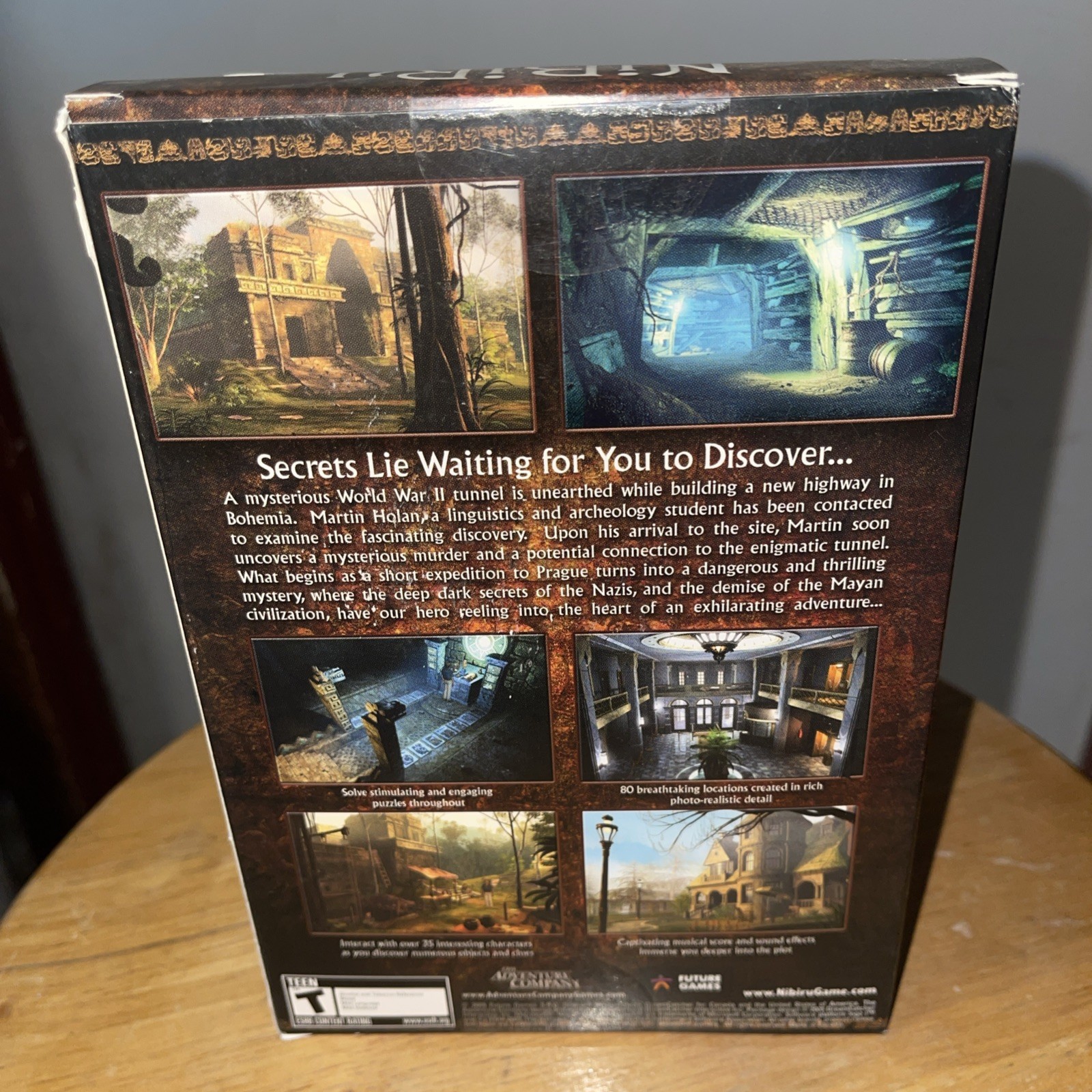 NiBiRu Age Of Secrets PC Game – Windows – The Adventure Company CD-ROM – Sealed