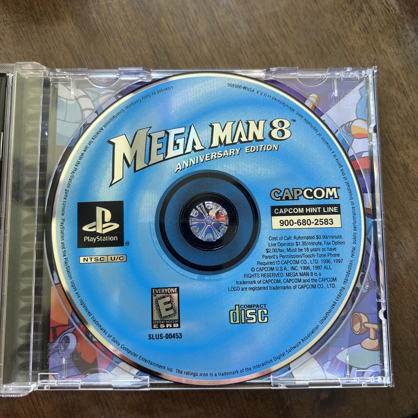 Mega Man 8 (PlayStation 1 PS1) Complete with Case Manual NO Registration