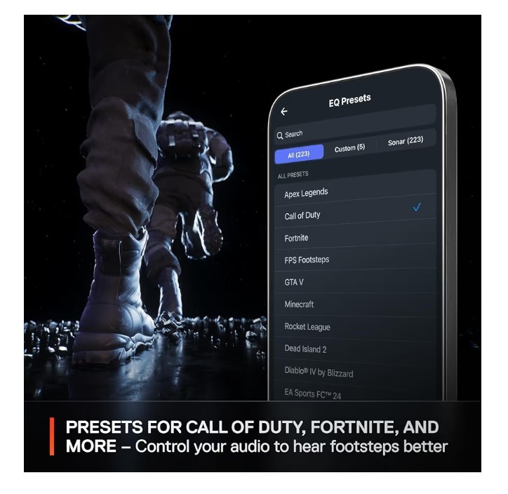 SteelSeries Arctis Nova 3P Wireless Multi-Platform Gaming Headset — Mobile App