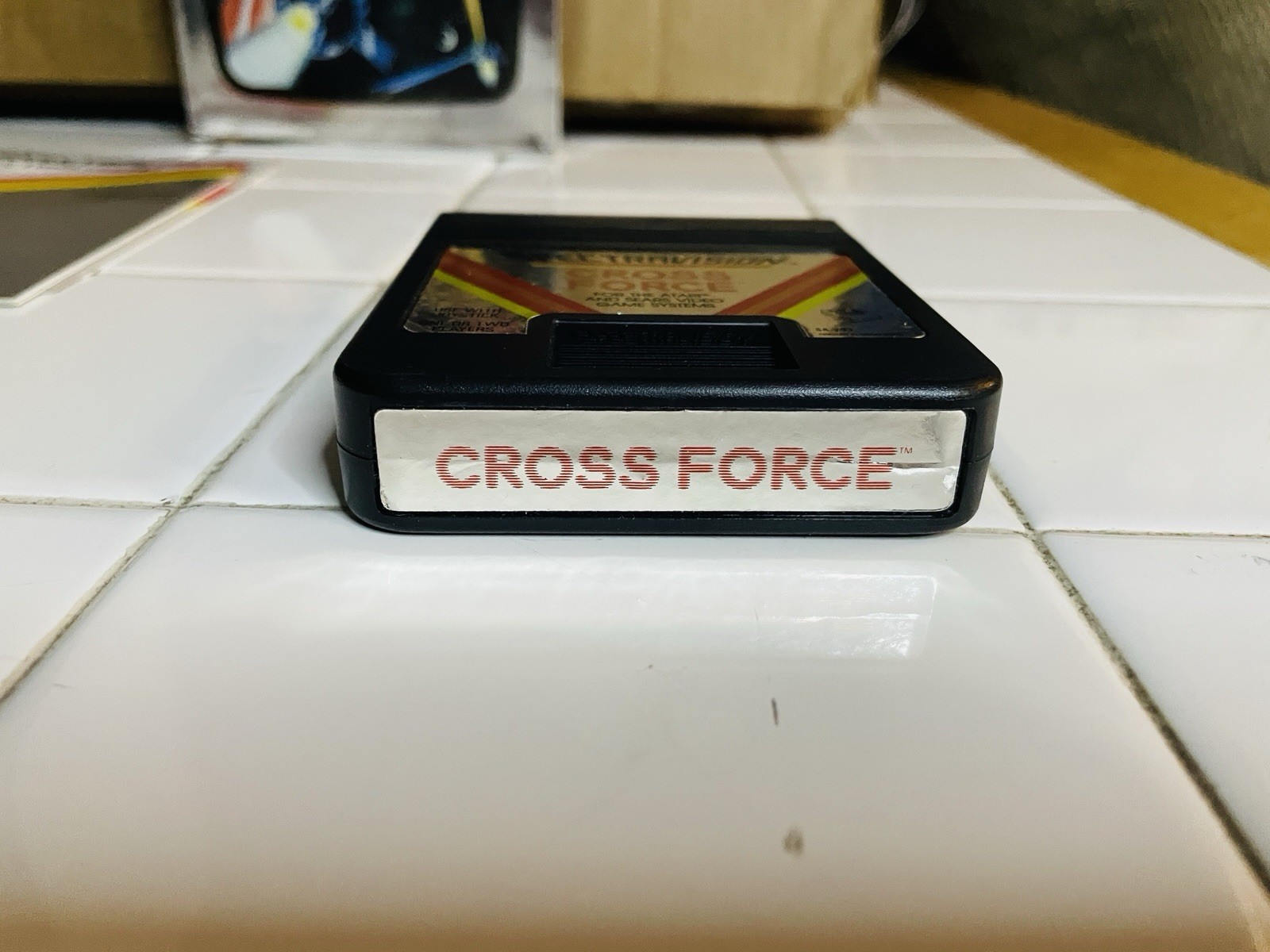 CROSS FORCE ATARI 2600 SPECTRAVISION Complete In Box Tested And Working