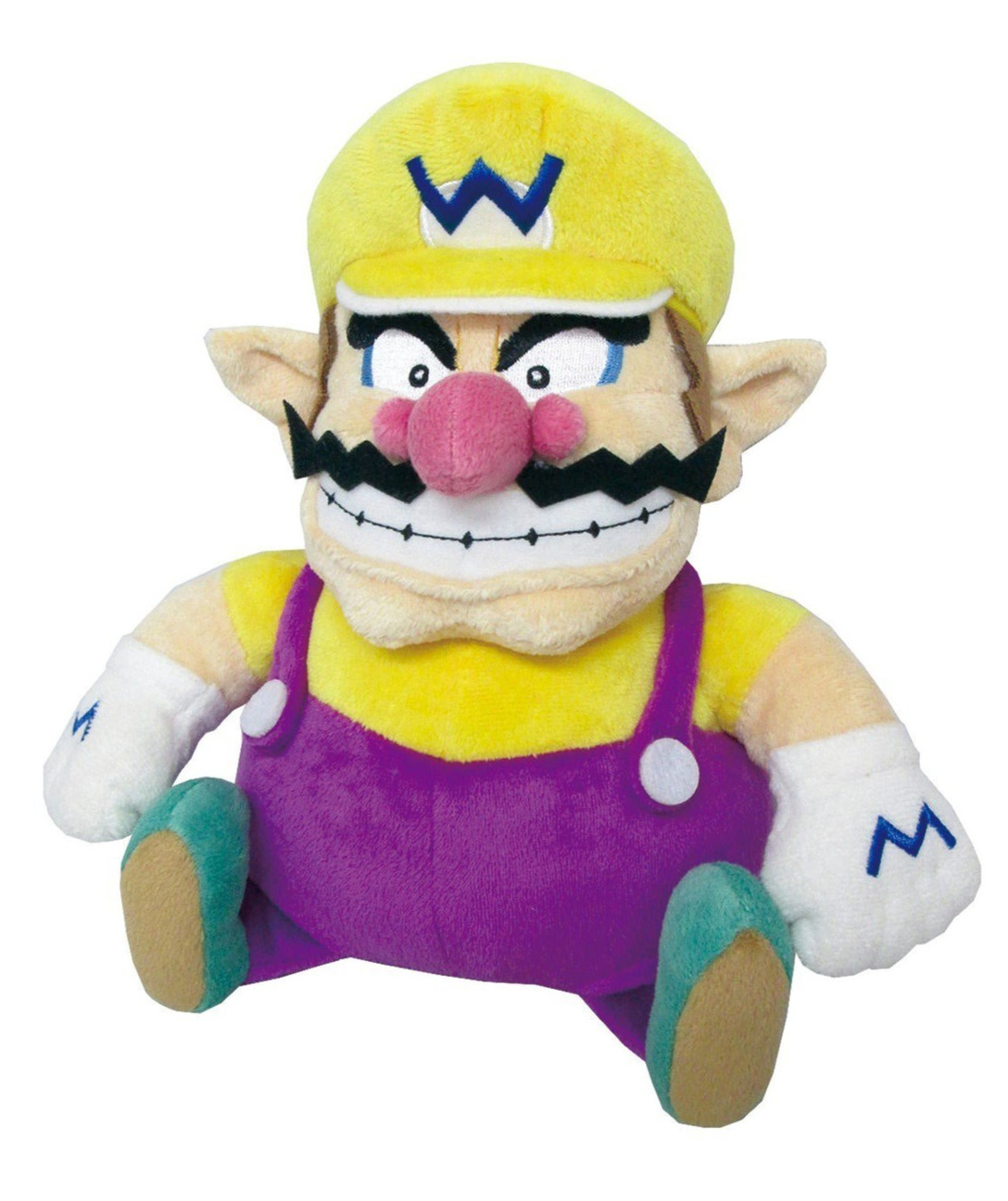 Official Licensed Super Mario Series Wario 10″ Plush Mario Kart Wario Plush