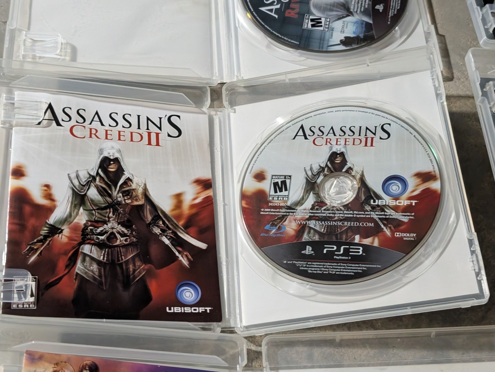 ps3 Lot 7 Skyrim Fallout 3 Kingdom Hearts God Of War Ac I Revelations Far Cry