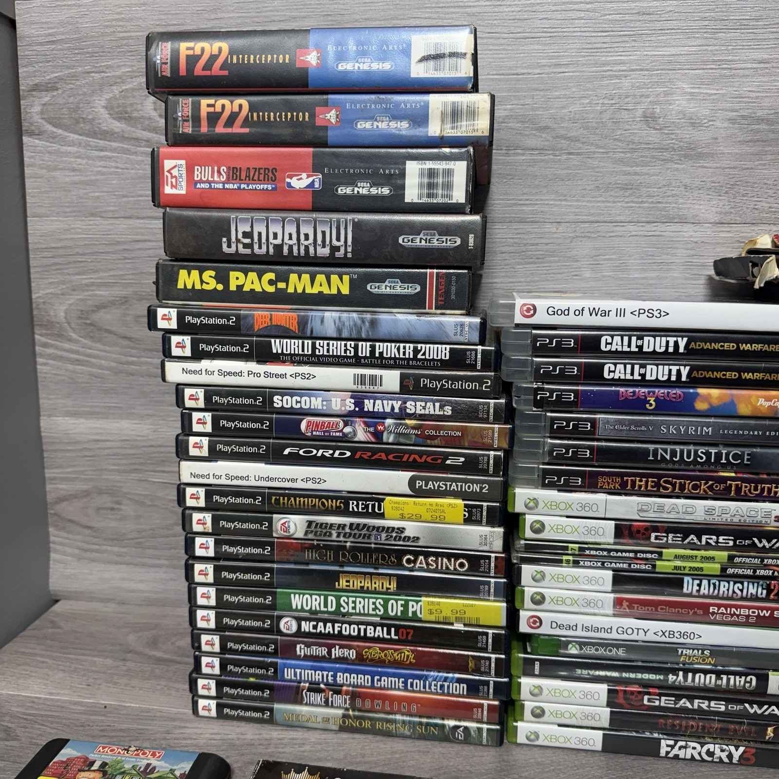 125+ Video Game Bulk Lot – Untested/As-Is – PS2, PS3, Xbox 360, Wii, Sega, 3DS