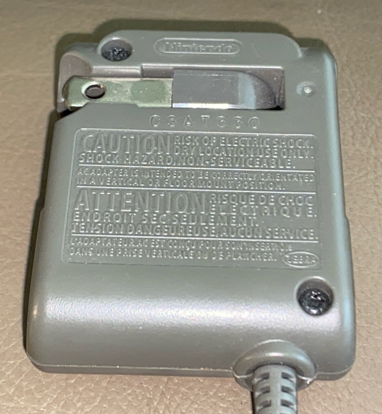 OEM Official Nintendo USG-002(USA) DS Lite AC Adapter Charger FREE SHIPPING