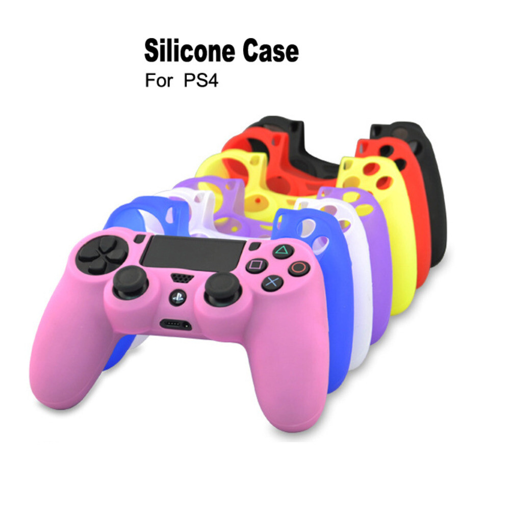 Soft Gel Case Skin For Playstation 4 PS4 Controller Silicone Rubber Grip Cover