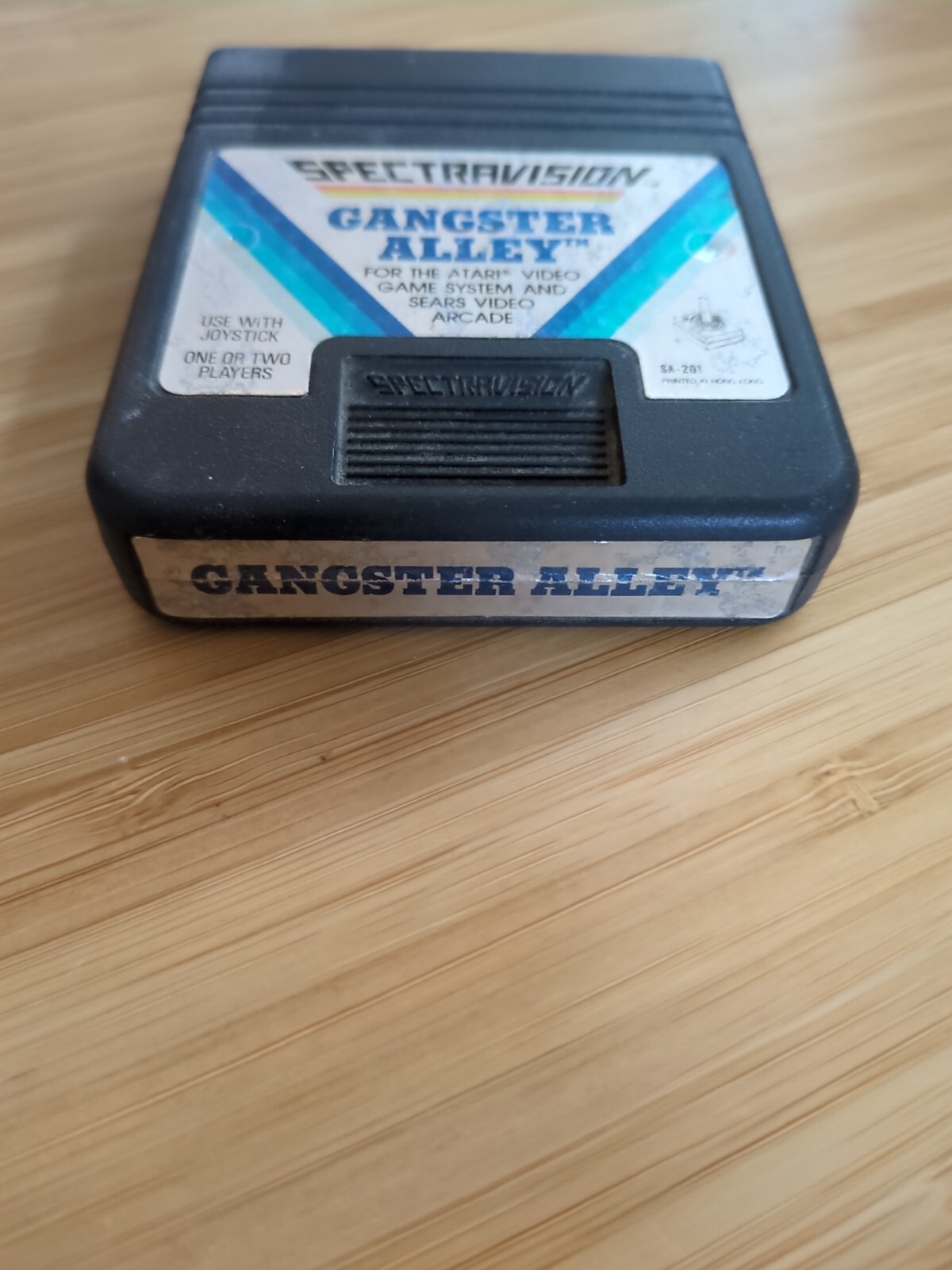 Gangster Alley (Atari 2600) By Spectravision, Tested & Working