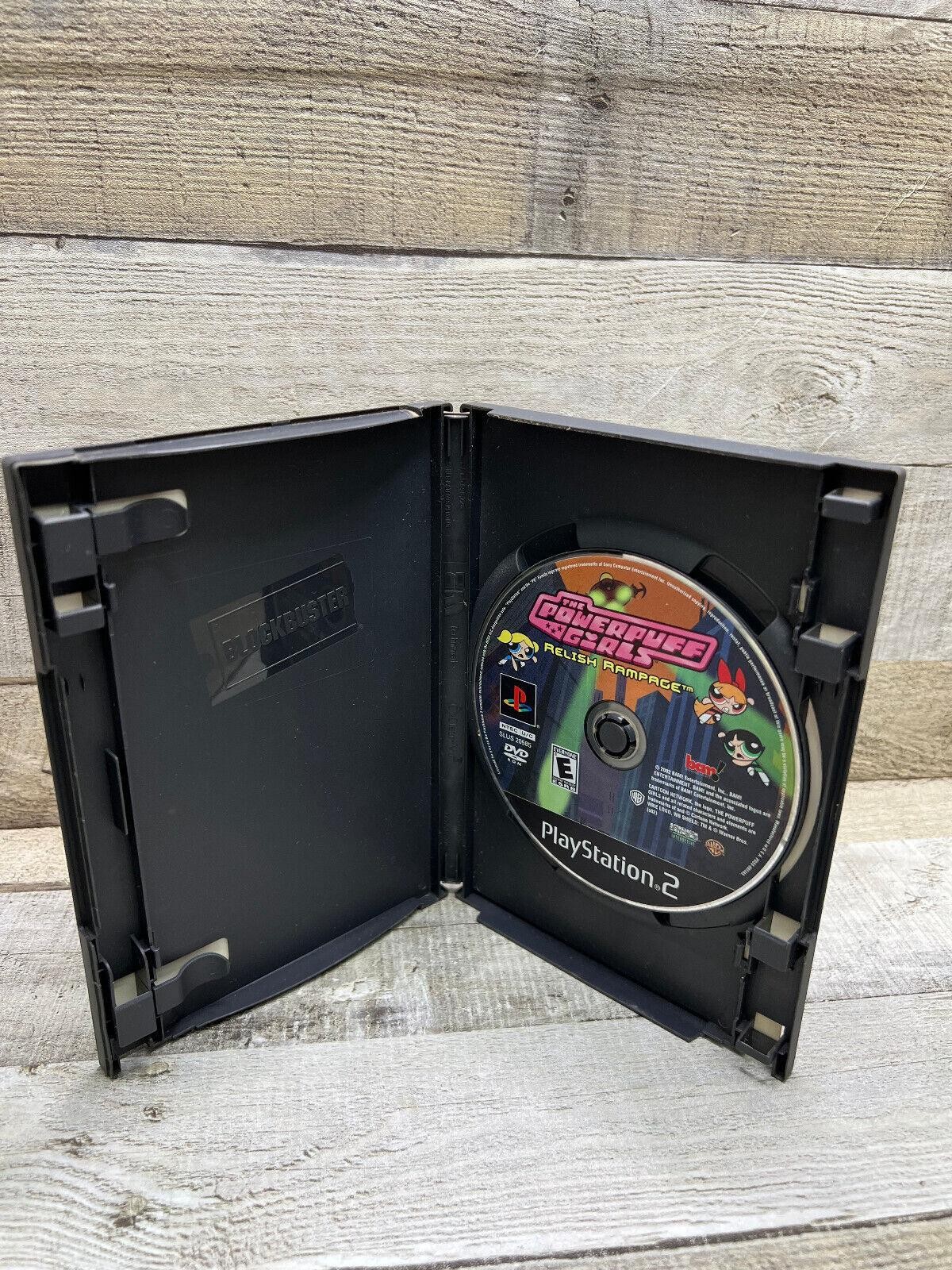 The Powerpuff Girls: Relish Rampage – PlayStation 2 (PS2) Game – Resurfaced disc