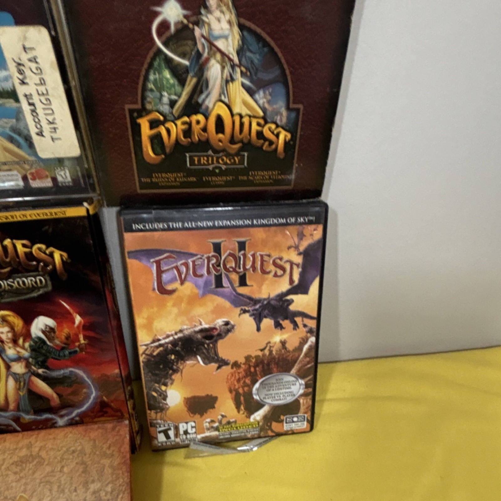 EverQuest PC Game Lot w/ Expansions & Manual (PC, Fantasy RPG) NTSC-U/C
