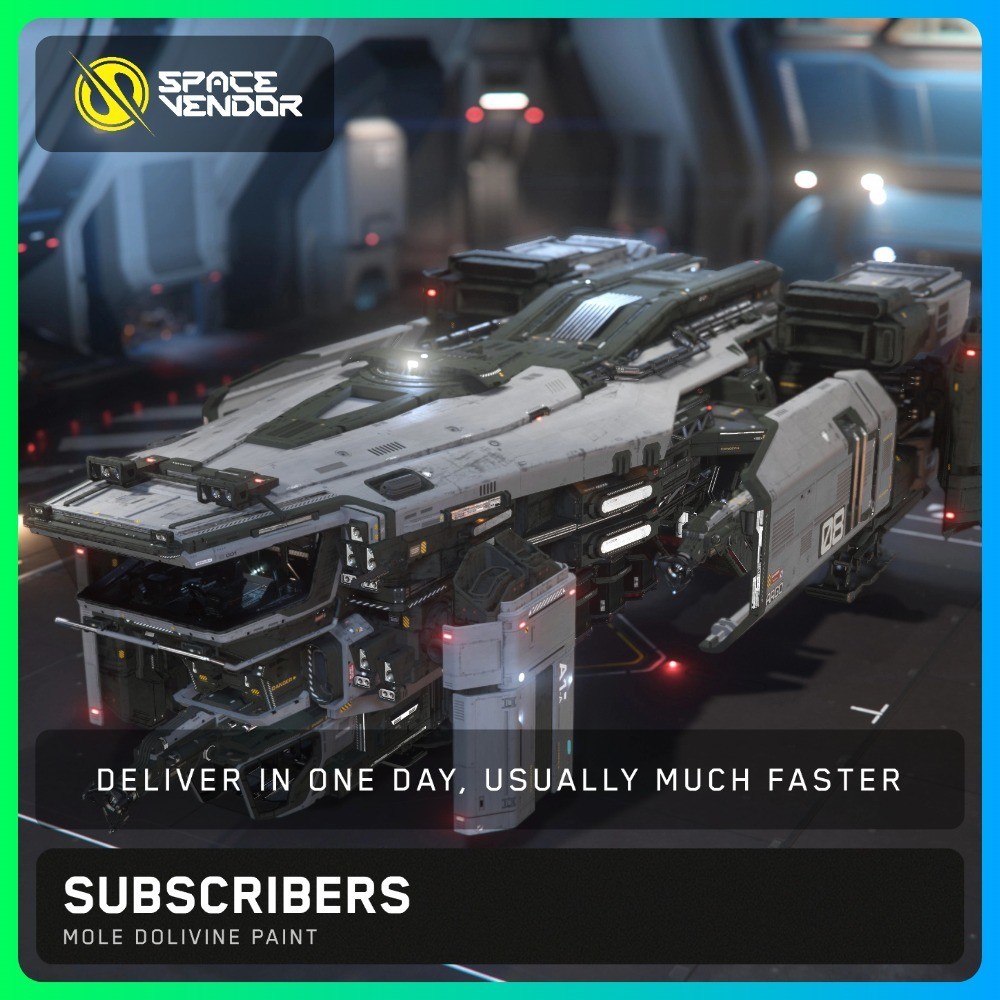 Star Citizen – MOLE Dolivine Paint – Space Vendor