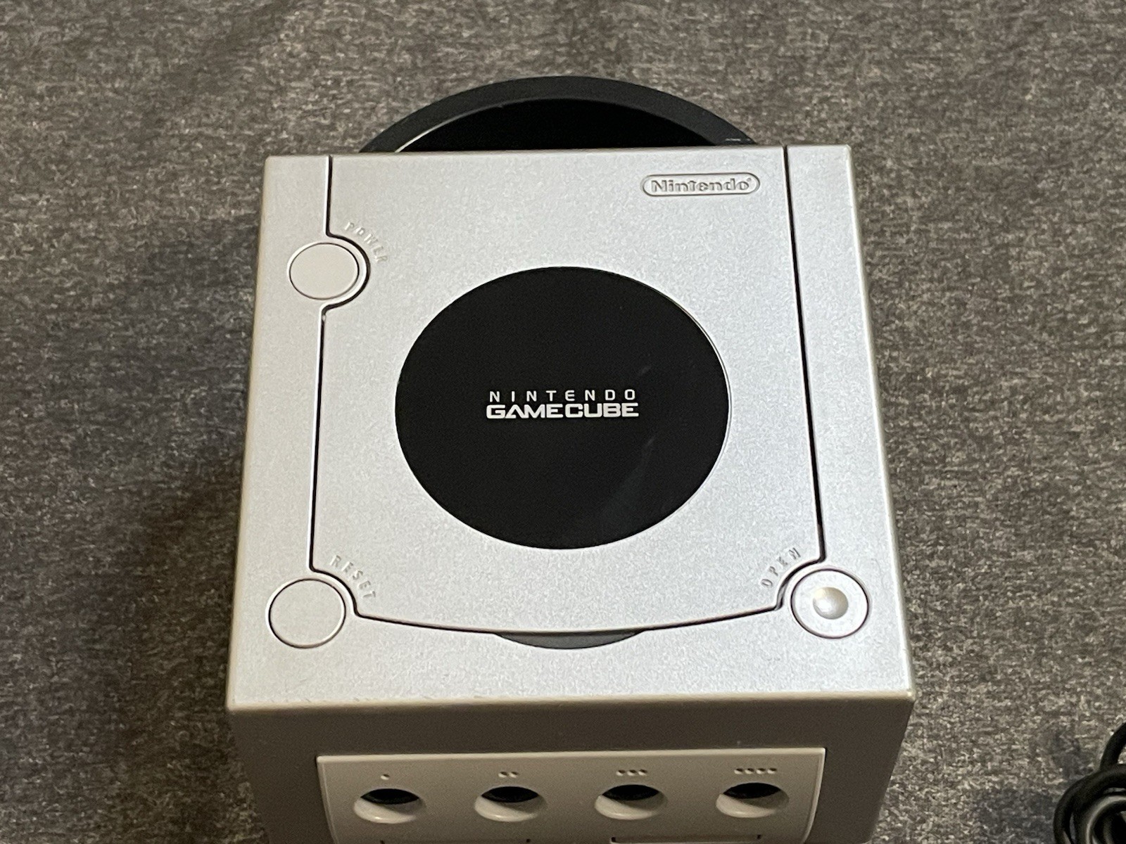 Nintendo GameCube Video Game Console DOL-101 Silver Controllers Hookups Tested