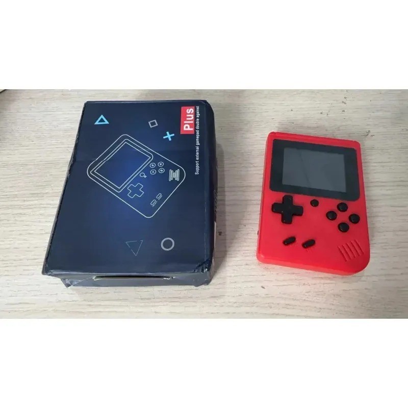 Retro Handheld Game Console Rechargeable Portable Gaming Device with 400 Built I